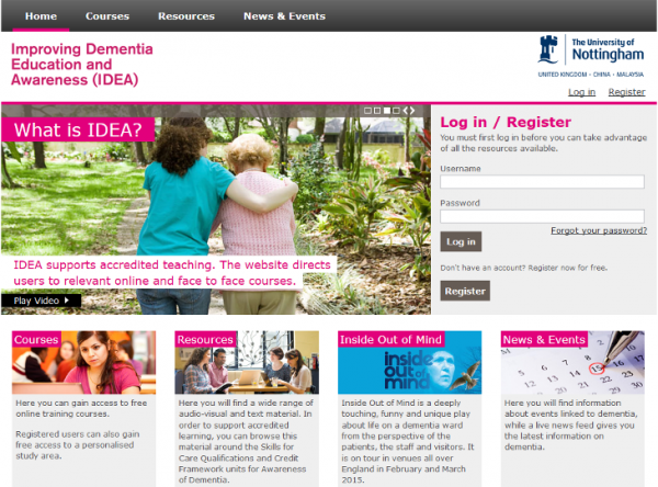 IDEA website at idea.nottingham.ac.uk