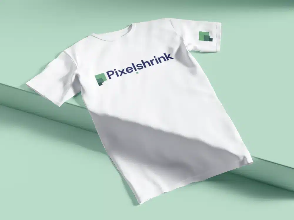 Photo of a Pixelshrink t-shirt