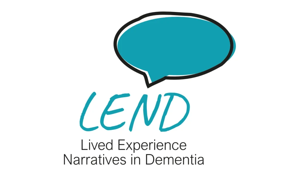 LEND logo - Lived Experience Narratives in Dementia